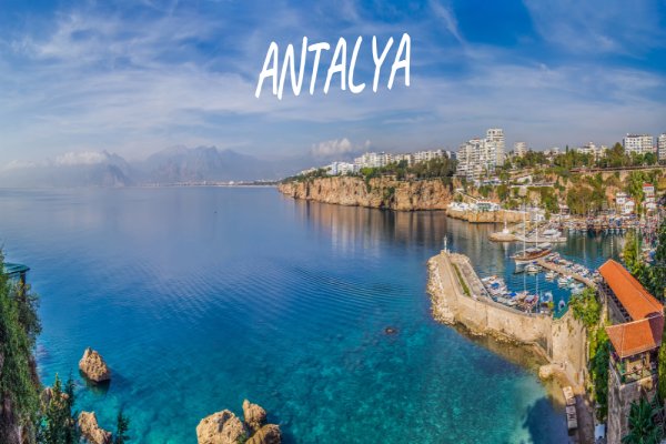 Antalya- Aralıq dənizi sahilində istirahət.
